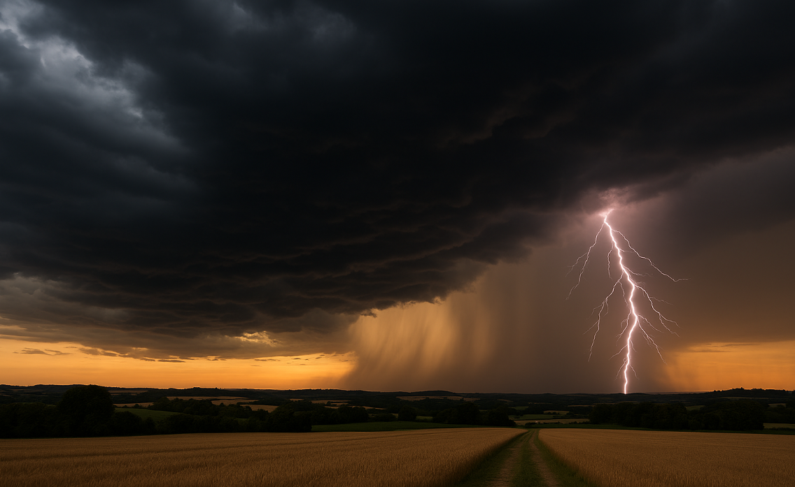 Orages et chaleur extrême : week-end sous tension dans la Loire